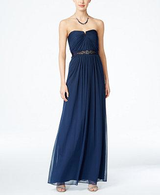 Свадьба - Adrianna Papell Adrianna Papell Strapless Ruched Gown