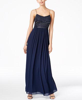 Wedding - Adrianna Papell Adrianna Papell Beaded Chiffon Gown