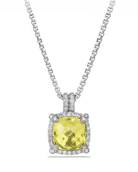 Mariage - 9mm Ch&acirc;telaine&#174; Bezel Necklace with Diamonds