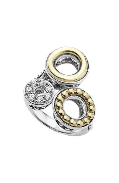 زفاف - LAGOS Enso Diamond Pavé Statement Ring