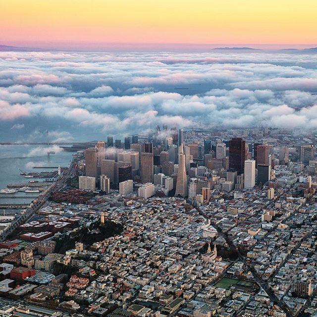 Mariage - San Francisco Clouds
