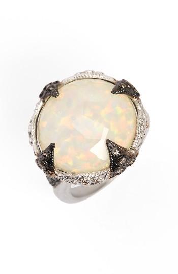 Mariage - Armenta New World Opal & Diamond Ring 