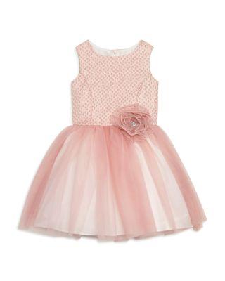 Mariage - Pippa & Julie Girls' Brocade Ballerina Dress- Little Kid