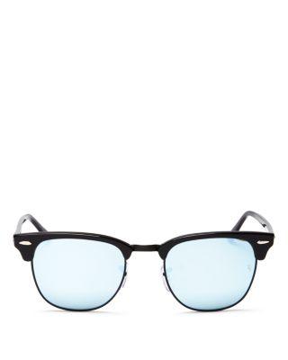زفاف - Ray-Ban Mirrored Clubmaster Sunglasses, 49mm - 100% Exclusive