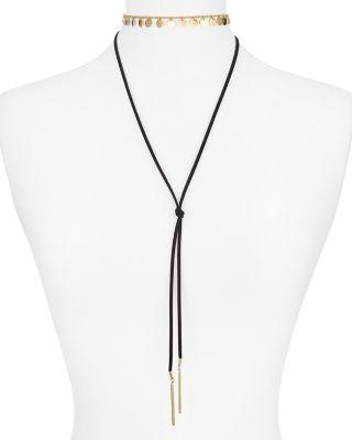 زفاف - AQUA Macie Layered Disc Choker Necklace - 100% Exclusive