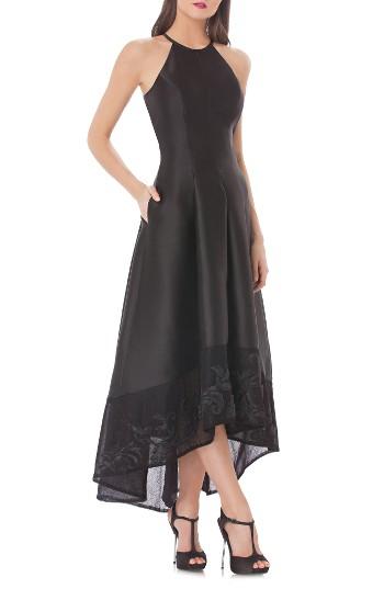 Mariage - Carmen Marc Valvo Infusion High/Low Mikado Gown 