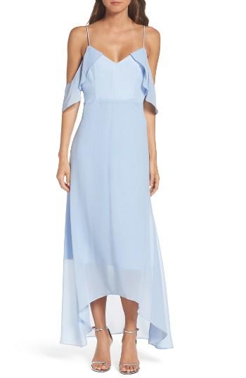 Mariage - True Decadence by Glamorous Cold Shoulder Maxi Dress 
