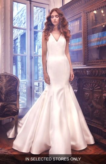 Mariage - Sareh Nouri Mercer Shantung Trumpet Gown (In Selected Stores Only) 