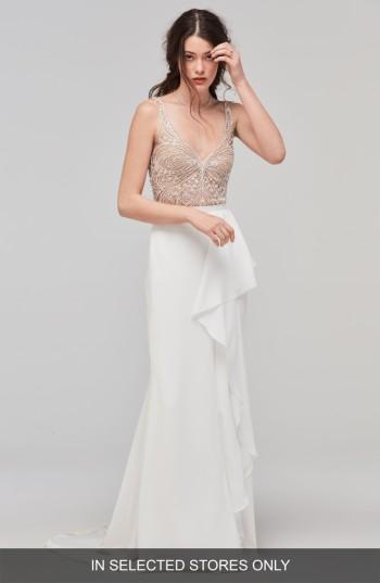 Mariage - Willowby Cielo Flutter Faux Wrap Skirt (In Selected Stores Only) 