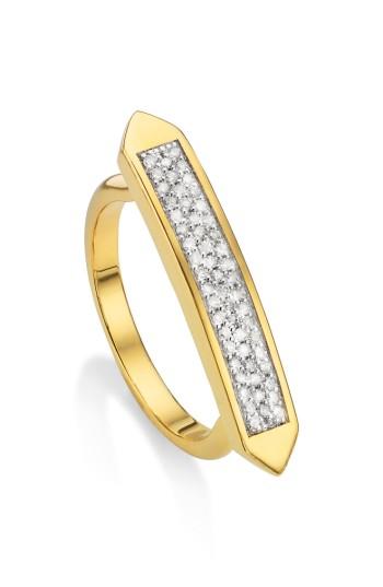 زفاف - Monica Vinader Baja Skinny Diamond Stacking Ring 