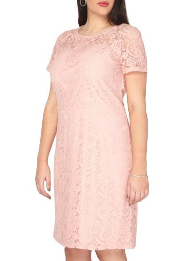 Hochzeit - Dorothy Perkins Lace Sheath Dress (Plus Size) 