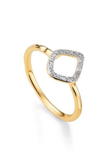 زفاف - Monica Vinader Riva Mini Kite Diamond Stacking Ring 