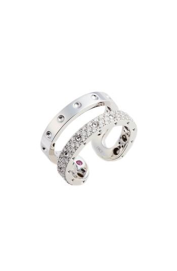 زفاف - Roberto Coin Symphony Double Pois Moi Diamond Ring 