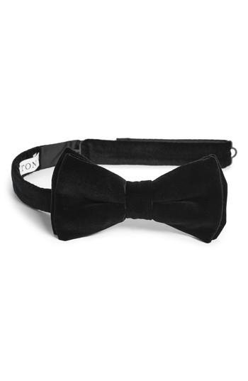 Wedding - Eton Velvet Bow Tie 