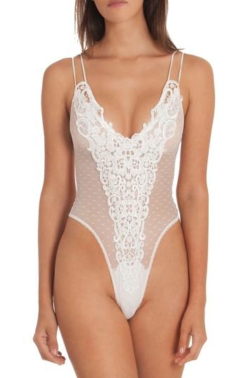 Mariage - In Bloom by Jonquil Byzantine Lace & Mesh Teddy 