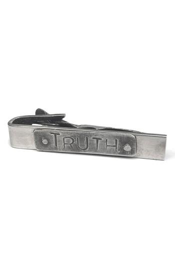 Wedding - title of work Truth Sterling Silver Tie Bar 