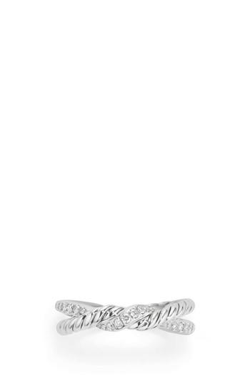 Wedding - David Yurman Continuance Twist Ring with Diamonds 