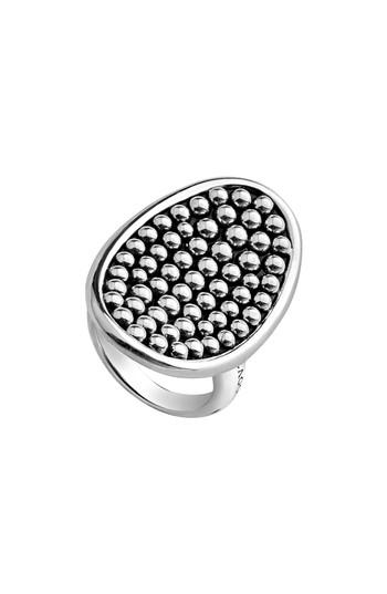 زفاف - LAGOS Bold Caviar Vertical Ellipse Ring 