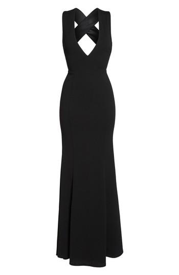 Mariage - Lulus Heaven & Earth Plunge Neck Gown 