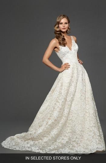Wedding - Matthew Christopher Suzanna Allover Lace Gown 
