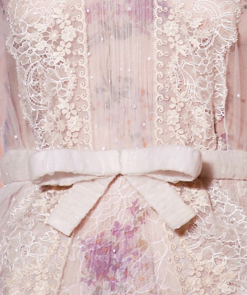 Wedding - Floral Lace Evening Dress 