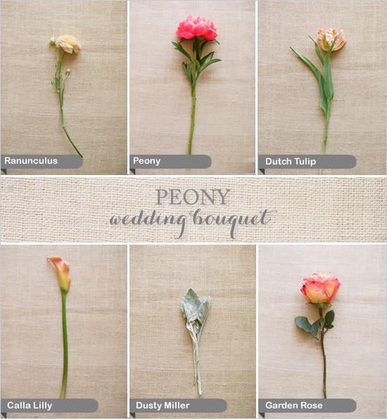 Hochzeit - Peony Wedding Bouquet Blumen