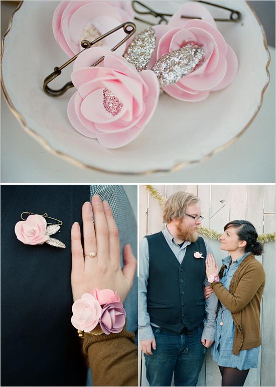 زفاف - كيفية جعل ورقة الزهور