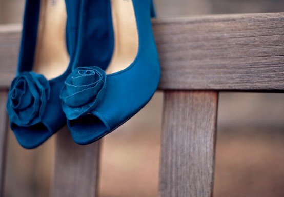 زفاف - أحذية الزفاف - أحذية ملونة