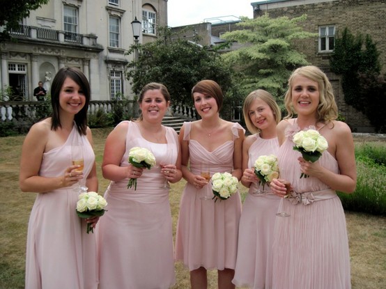 Wedding - Pink Bridesmaids' Dresses