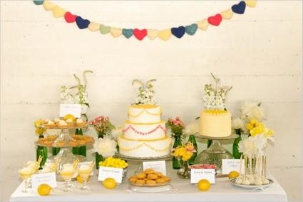 Wedding - Sunny Lemon Yellow Wedding Decor