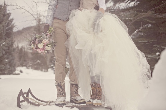 Wedding - Winter Wedding Bride Style