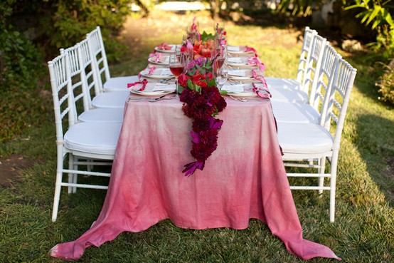 Wedding - Pink Wedding Centerpieces