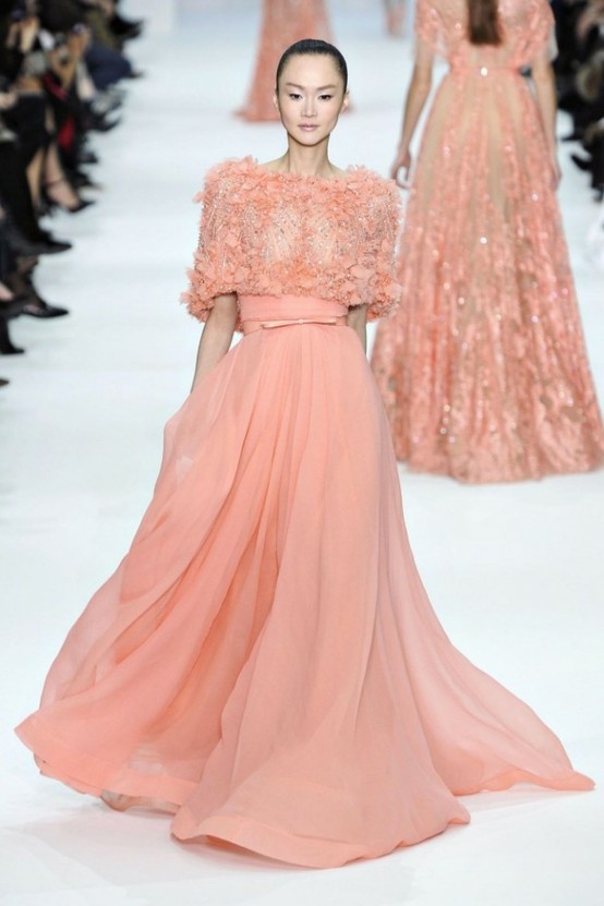 Hochzeit - Chic Elie Saab Design Kleid