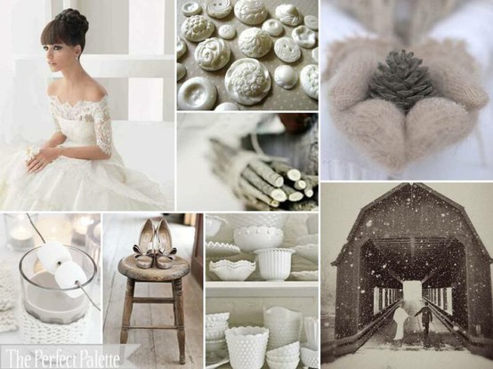 زفاف - لوحات الفضة الزفاف اللون