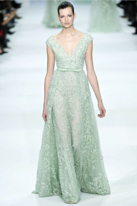 Hochzeit - Chic Elie Saab Design Kleid