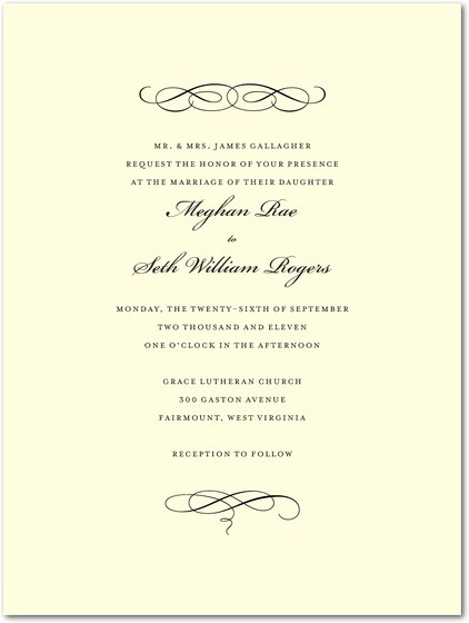 Wedding - Letterpress Wedding Invitations