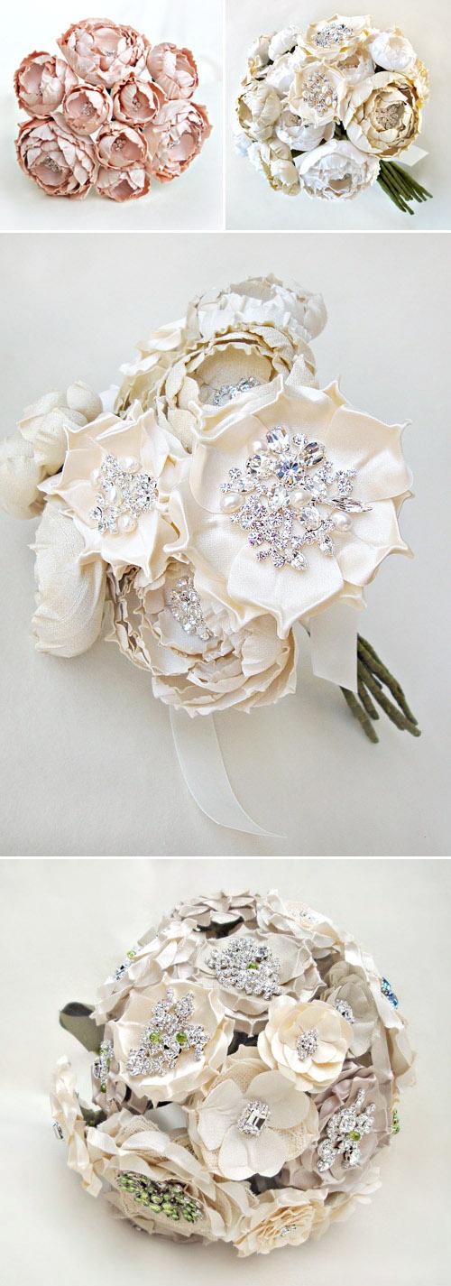 Wedding - Silk Bridal Bouquets from Emici Bridal 