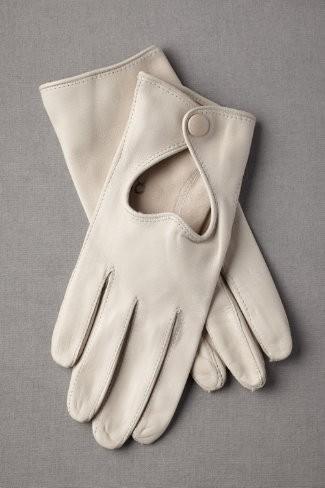 Wedding - Leather Wedding Gloves 