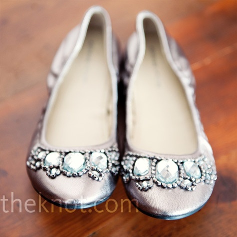 Wedding - Wedding Shoes - Satin Flats 