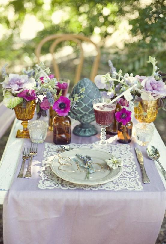 Mariage - Unique Idées pour le mariage Décoration de table