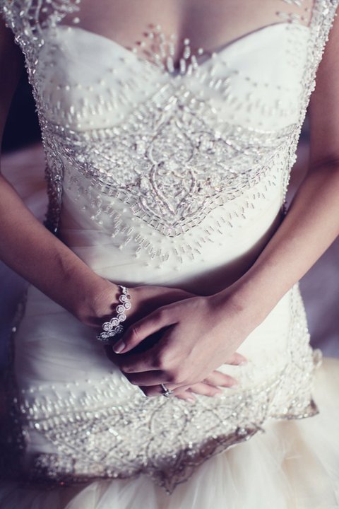 زفاف - أنيقة زفاف تصميم فستان خاص
