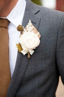 wedding photo -  Boutonnières pour les garçons