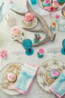wedding photo - wedding table decorations