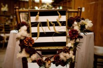 wedding photo - Winter Wedding Dekore ♥ DIY Holiday Wedding Chair Dekore