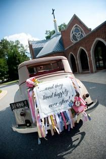 wedding photo - زفاف سيارة