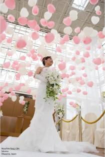 wedding photo - Свадьбы воздушными шарами: сказать, что я!