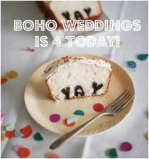 wedding photo - Boho Weddings is 4 Today!