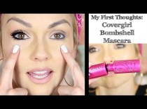 wedding photo - My First, First Impression Video: COVERGIRL Bombshell Mascara