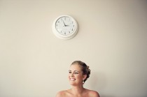 wedding photo - Clock Girl
