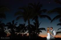 wedding photo - Palms and blues-Barcelo-Riviera-Maya